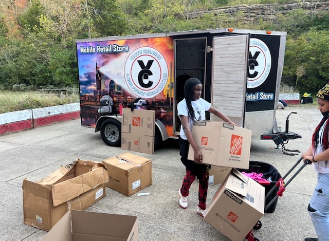 Youth Changes Food Truck at event